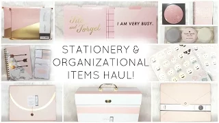 Stationery & Organizational Items Haul ♡ Target, HomeGoods, Marshalls, Michael's, & Nordstrom