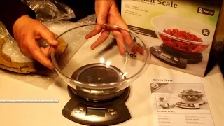 UNBOXING KITCHEN SCALE SILVERCREST 3L