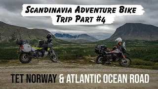 Scandinavia Adventure Bike Trip Part #4 - TET Norway & Atlantic Ocean Road