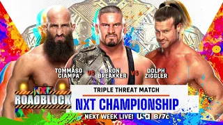 NXT Championship Triple Threat Match (Full Match Part 1/2)