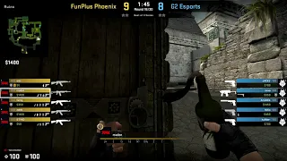 CSGO POV FPX.Maden destroys G2 on Ancient - 42 kills