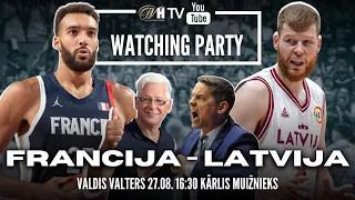 🔴FRANCIJA - LATVIJA | Watching Party ar Valdi Valteru un Kārli Muižnieku