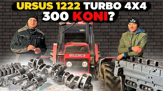 URSUS 1222 TURBO 4X4 | SKŁADANIE SILNIKA na 300 KONI !!