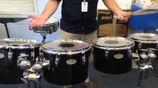 How To Play Concert Toms - Five Minute Drum Lessons