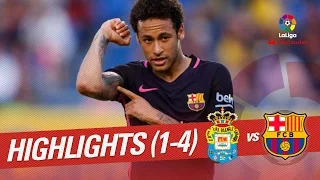 Highlights UD Las Palmas vs FC Barcelona (1-4)