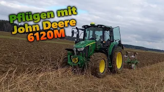 Pflügen mit 6120M | News zum Kanal | Let´s drive John Deere