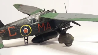 Airfix 1:72 Westland lysander.