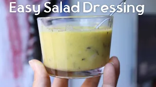 How to Make Salad Dressing with Olive Oil | Healthy Dijon Mustard Dressing