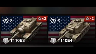 T110E3 и T110E4 | биба и боба #wotblitz