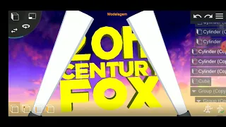 20th century fox 1994/2009 mixture logo remake on prisma3d