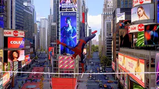 TASM 2 Suit Swinging | Marvel's Spider-Man 2 (60FPS)