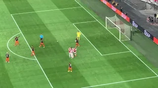 Kasper Dolberg scores after 35 seconds in Dutch Super Cup | Ajax v PSV 2019