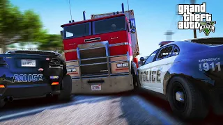 Hard Truck 3 | GTA 5 Action movie