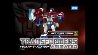 Transformers Animated Japan Light and Sound Commercial.