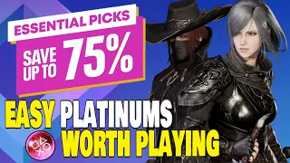 10 Easy Platinum Games Worth Playing - PSN Essential Picks 2023