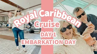 Royal Caribbean Cruise | Day 1 | Embarkation Day | Travel Day | Room & Ship Tour | Port Canaveral Fl