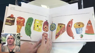 L'Heure du Conte par Ludivine - "La Chenille qui fait des trous" de Eric Carle