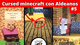 Cursed Minecraft pero los Aldeanos piensan! #5