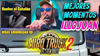 ILLOJUAN juega EUROTRUCK y EL CATALAN se mete en la radio🚚 - ( RISAS ASEGURADAS ) - LMDshow🚚