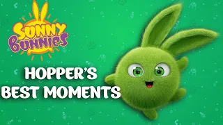 Hopper's Best Moments | SUNNY BUNNIES | Cartoons for Kids | WildBrain Bananas