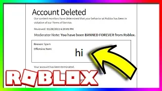 rich roblox accounts that are BANNED FOREVER...