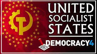 Converting America from Capitalism to Communism in Democracy 4