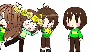 Different versions of Chara meet