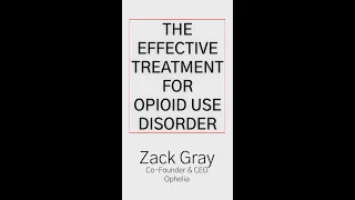 The Effective Treatment For Opioid Use Disorder #shorts