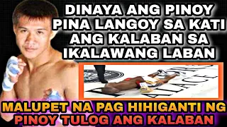 DINAYA ang PINOY nag HALIMAW sa IKALAWANG LABAN | LANGOY sa KATI ang KALABAN sa UNANG ROUND