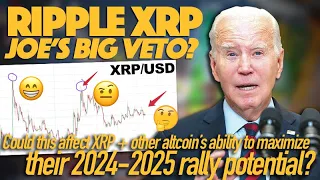 Ripple XRP: Will A Biden Veto Affect XRP (& Related Crypto’s) Ability To Rally By 2024-2025?