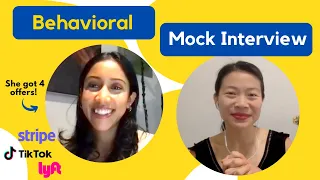 Behavioral Mock Interview for Product Interviews: REAL Stories!