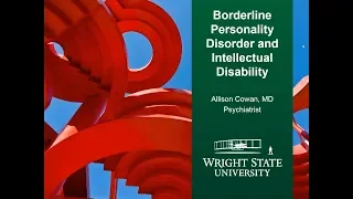 Borderline Personality Disorder and Intellectual Disability