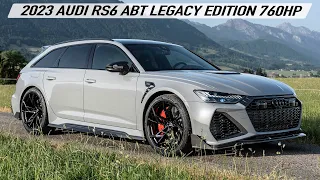 1of200! 2023 AUDI RS6 AVANT LEGACY EDITION ABT 760HP V8TT - THE ULTIMATE GROCEY GETTER - In Detail