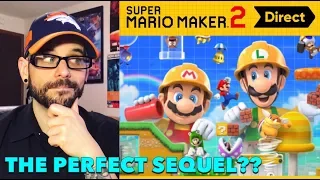 Mario Maker 2’s Impressive Nintendo Direct - A NON-FAN’s Take! | Ro2R