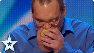 Britain's Got Talent - Record Breaking Raw Onion Eater?