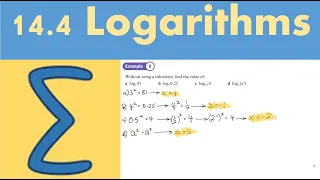 14.4 Logarithms (PURE 1- Chapter 14: Exponentials and logarithms)