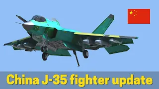 J-35 / J-31 China stealth fighter update: new large-scale assembly plant construction started