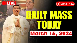 Daily Holy Mass - FRIDAY MAR 15, 2024 | english mass live | daily mass today | catholic mass today