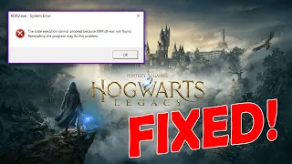 Решение проблемы Hogwarts Legacy! Нет EMP.dll файла. Ошибка при запуске игры HogwartsLegacy.