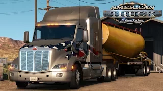 American Truck Simulator: Pete 579 moving fertilizer - San Simon AZ