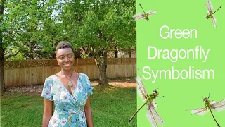 Green Dragonfly Spirit Animal totem 𓂀
