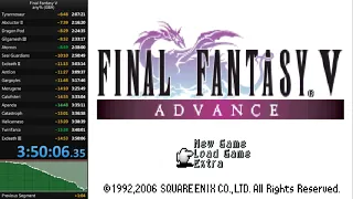 Final Fantasy V any% (GBA) speedrun - 3:50:06