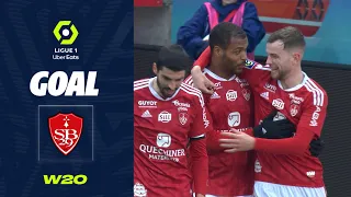 Goal Steve MOUNIE (34' - SB29) STADE BRESTOIS 29 - ANGERS SCO (4-0) 22/23