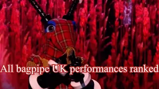 All bagpipe UK performances ranked