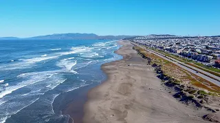 Drone Explores Empty San Francisco (Coronavirus/COVID-19)