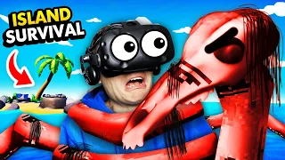 Making LONG HORSE EVIL On REMOTE VR ISLAND (Island Time VR Funny Gameplay)