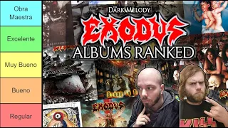 ¡RANKEAMOS toda la DISCOGRAFÍA de EXODUS! 💿 [Albums Ranked]