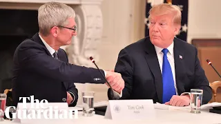 'Tim Apple': Donald Trump gets name of tech giant's CEO wrong