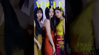 【TWICE】VOGUE JAPAN 3月号にミサモが登場！#shorts