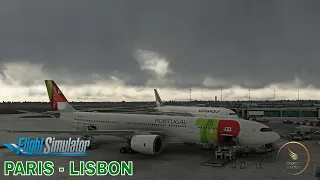 MSFS LIVE on VATSIM | Ultra Real Graphics | Paris - Lisbon | TAP Air Portugal A330